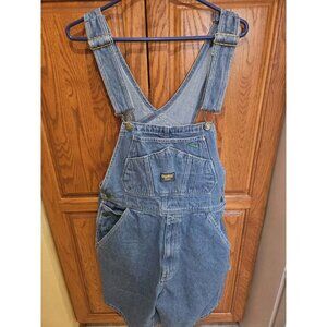 Mens Vintage OshKosh B'gosh Vestbak Denim / Blue Jeans Shorts Overalls Sz Medium